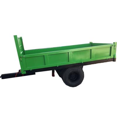 China Farm Equipment Agricultural Light Duty CE Approved Farm Dump Trailer For Tractor for sale