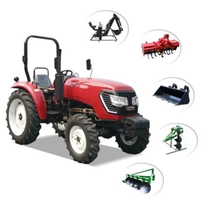 China Cheap Agriculture Agricultural Mini Wheel Farm Tractors Haipei Ariculture Equipment Factory Price for sale