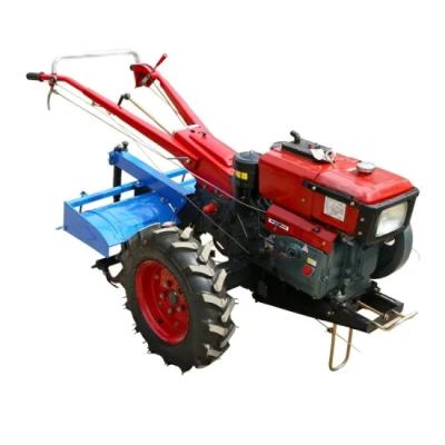 China Garment Shops 18hp Two Wheel Farm Walking Tractor 25hp Mini Tractor Tractors For Equipment Agriculture for sale