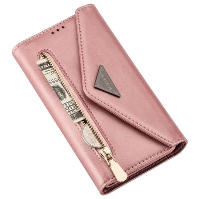 China New Fashion.Simple Girly Wallet PU Leather Case For iPhone 12/ Mini Pro Max Soft Fashion Bag Phone Case Wallet for sale