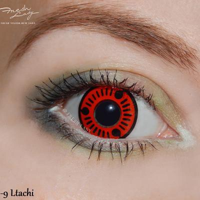 China HEMA Freshlady Halloween Contact Lenses crazy cosplay sharingan contact lens for sale