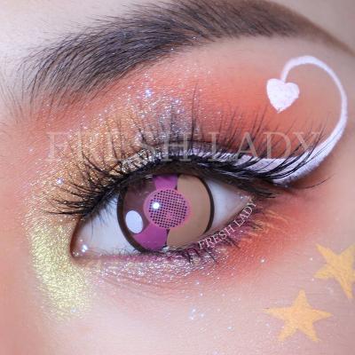 China Lady Yashiro Nene Eye Cosplay Cool Contact Lenses from HEMA+NVP Liangguo for sale