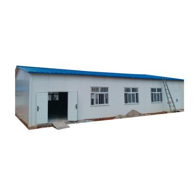 China Standard Module Classic Design Labor Camp Construction T Type Prefab House For Temporary Use for sale