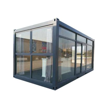 China 2021 Modular New Designed Mobile Steel Structure Flat Pack Container House for sale