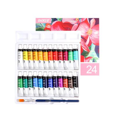 China Sweet Strokes New 24 Color Gouache Dye Set is 5ml, safe and non-toxic for kids for sale