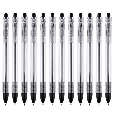 China Fluently Writing Retractable Colorful Ballpoint Pen Cheap Ballpoint Pen Custom Ballpoint Pen for sale