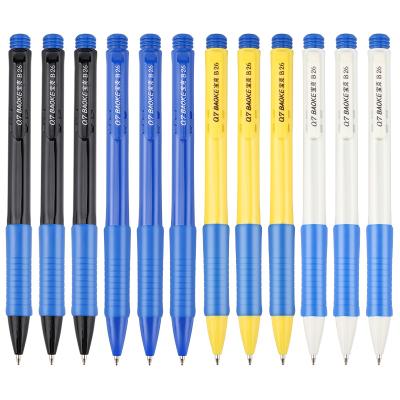 China Fluently Writing Promotional Plastic Ballpoint Pen 07mm Ballpoint Pen With Ballpoint Pen Manufacturer Logo for sale