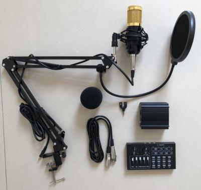 China Live Streaming Hot Sale BM800BB Professional Studio Broadcasting Recording Condenser Microphone Set Best Selling Electret Condenser MIC for sale