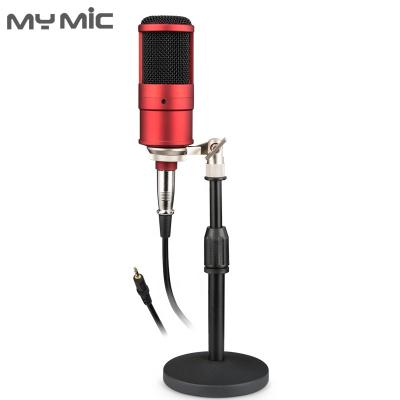 China Perfect Sound MY MIC PR200Z Condenser MIC Kit Recording Studio Microphone Desktop Used Live Stream with Desktop Stand for sale