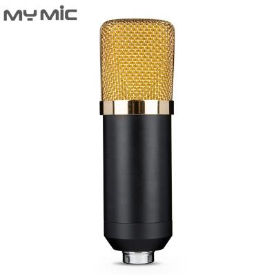 China Live Streaming MY MIC Hot Selling BM700 Condenser Microphone Recording Studio Microphone Professional For Live Broadcasting Singing for sale