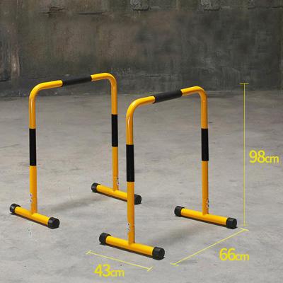 China Durable Bodybuilding Fitness Lift Up Bar Rack Steel Parallettes for sale