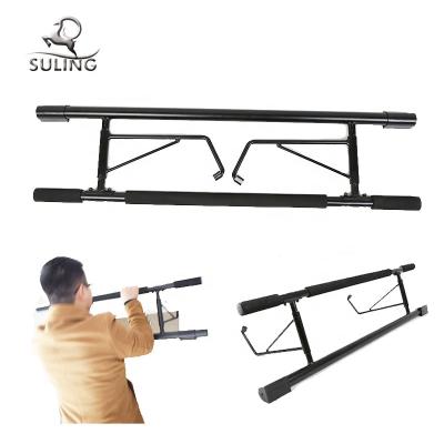 China Good For Arm And Chest Exercise 2021 Chin Up Bar Wall Doorway Wall Mounted High Quality For Home Gym Exercise Fitness Pull Up Bar for sale