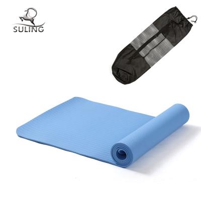 China 2021 Comfortable And Eco Friendly Custom Printed Eco Friendly Non Slip Soft High Density PVC Yoga Mat 6mm for sale