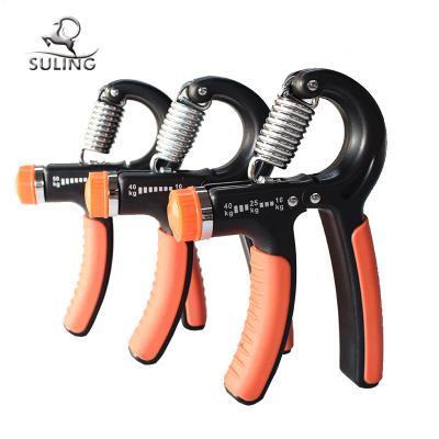 China Best Selling Anti-Slip on Amazon and eaby Hot Fitness Adjustable Plastic Hand Grip Strengthener for sale