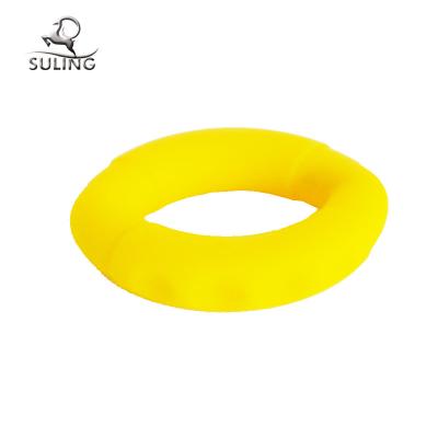 China Customized Anti-Slip Ring Hand Grip Office Exercise Silicone Hand Grip Relieve Pressure Gym Fitness Finger Trainer for sale