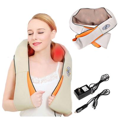 China Car Easy Use Shoulder Massager Machine Comfortable Vibration Shiatsu Belt Back and Neck Massager for sale