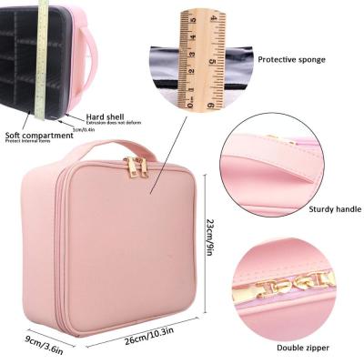 China Dress Travel Makeup Train Case Makeup Cosmetic Case, Artist Storage Bags and Cosmetic Cases for sale