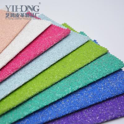 China Viable Wholesale Mute Light Glitter Synthetic Leather (FA-169) for sale