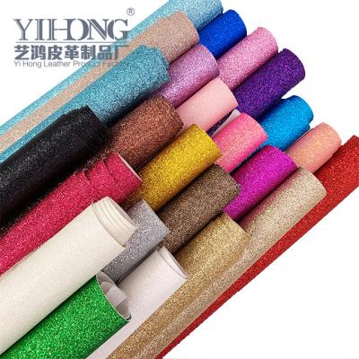 China Home Textile (FA-056) 128 Superfine Flash Powder TC PU Backing Glitter For Cosmetic Bags Shoes DIY Decorative Materials Polyester Glitter for sale