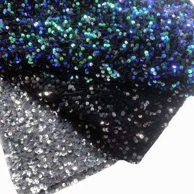 China Stretch 5 mm Winter Elastic Velvet Sequins Standing Fabric For Toys, Costume, Bags, Shoes for sale