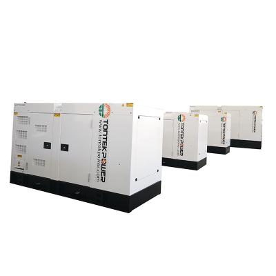 China 30 Kw 38 KVA Silent Diesel Generator Soundproof Industrial Gen OEM Set Powered By Cum*mins 2400x1000x1560 mm for sale