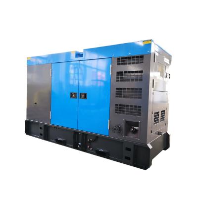 China 50Hz 100 KVA 80 Power Station Soundproof Kw Powered With Perkins Engine Diesel Generator Set 2412 *1056* 1302 mm for sale