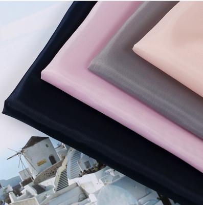 China Custom Color Shrink-Resistant Poly Roll Material Inside Taffeta Scratching Pocket Fabric for sale