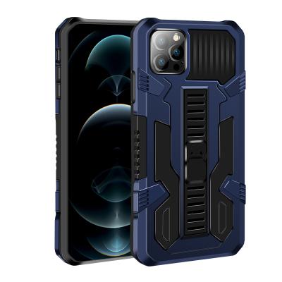 China Anti-drop Vanguard Series 2in1 shockproof kickstand phone case for iphone 12 pro max case for sale