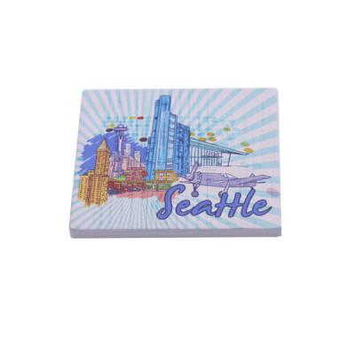 China Sustainable Wholesale Square Ceramic Custom Coasters Drink For Promotional for sale