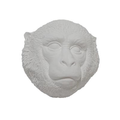 China Sustainable Cute Scented Monkey Statue Plaster Aroma Diffuser Air Freshenser Home Decoration for sale