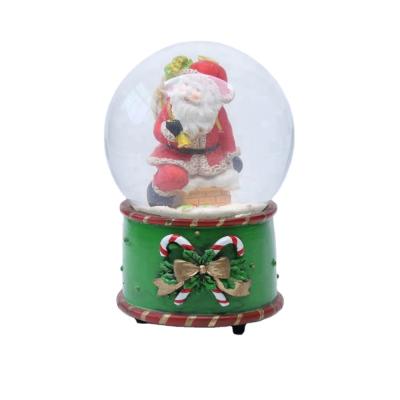 China Europe Christmas Resin Opens Cheap Custom Made Wholesale Mini Snow Globes for sale