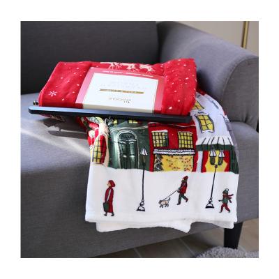 China Oeko CE Anti-Static Certificate Shear Adult Children Blanket Gift Weighed Sofa Couch Blanket For All Season for sale