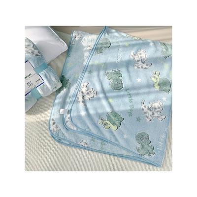 China Amazon Factory Supply High Quality Anti-Static Flannel Blanket Bright Blanket Glow In Dark Blanket for sale