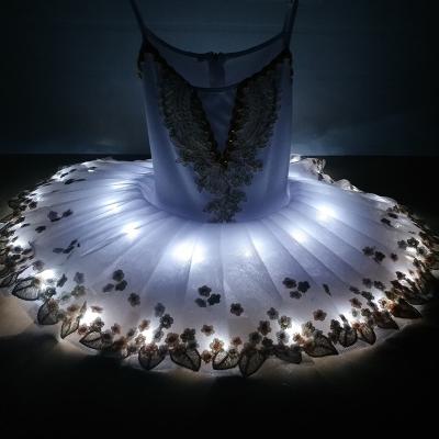 China Dress up professional ballet led light ballet tutu swan lake costume girls ballerina dress kids ballet dress dance stage costumes for sale