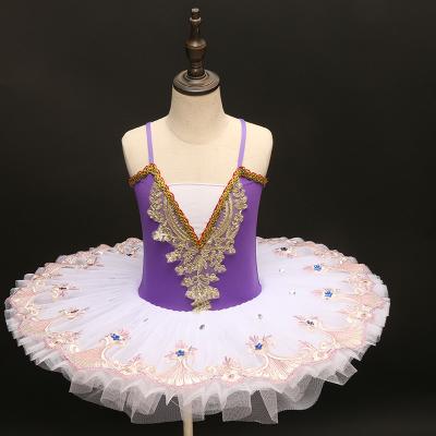 China Colors Professional Ballet Tutu Dress Girl Dance Costume Child Performance Ballerinas Tutu Kids Kid Carnival Jazz Dance Dress for sale