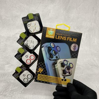 China New 9H Lens Film Packaging Materials Reused Lens Shield Protector Box Mobile Phone Camera Protective Film Packaging Box High End Retail Paper Box for sale