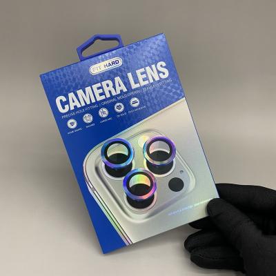 China High-end Reused Lens Shield Protector Box Mobile Phone Camera Protective Film Packaging Retail Box New Materials Lens Film Packaging for sale