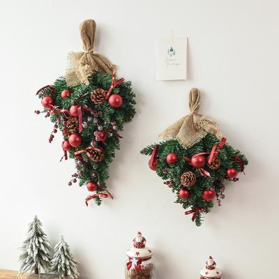 China Christmast Ornament Ins Home Door Christmas Ball With Tree Decoration Supplies News Ornaments On Table For Christmas Tree Decoration for sale