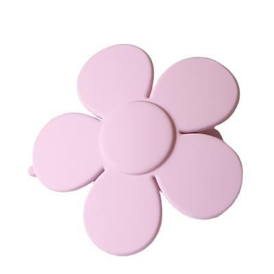 China Hair Decoration Fashion Women Hair Accessories Matte Nonslip Solid Colors Hair Clips Crabs for sale