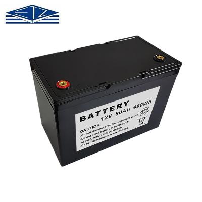 China Battery Solar LiFePO4 12V 80Ah for Solar Street Light 80AH for sale