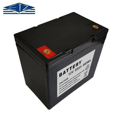 China LiFePO4 Lithium Battery Pack 12V 55Ah for Energy Storage 55AH for sale