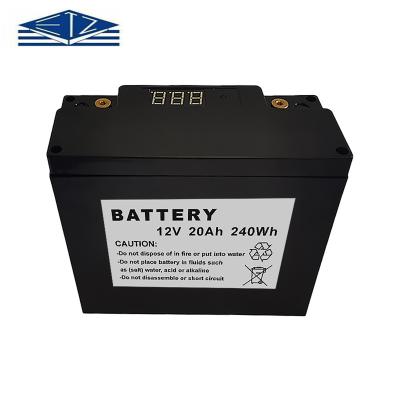 China Batterie LiFePO4 12V 20Ah Rechargeable Battery Pack for Emergency Power 20AH for sale