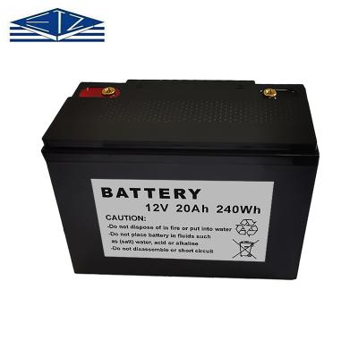 China 12V 20Ah Lithium-ion Battery with Customized Dimension 20AH for sale