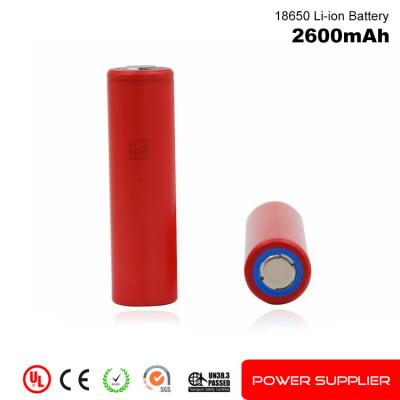 China  electronic products Rechargeable lithium ion INR18650 NCR18650 3.7V 3c 5c 10c 2600mah 18650 rechargeable li ion battery for electric tools for sale