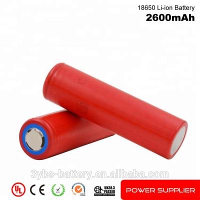 China Electronic products Rechargeable li-ion battery 18650 battery cell 2600mah with BIS for e-bike battery scooter battery for sale