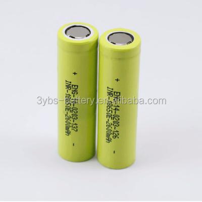 China  100% original cell CE ROHS approved Japan 18650 battery cell lithium ion battery cell 3.7v li-ion rechargeable battery for NCR18650B 2600mah for sale