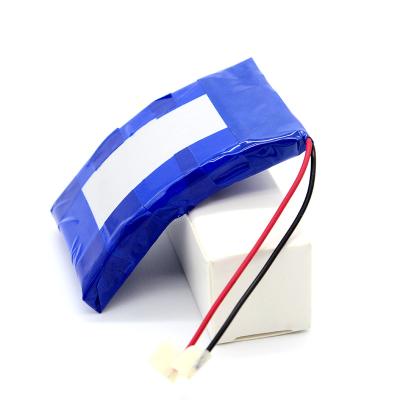 China  smart watch/ ring 3.7V Rechargeable lipo battery curve lithium battery with wires and PCBA 1200mah for sale