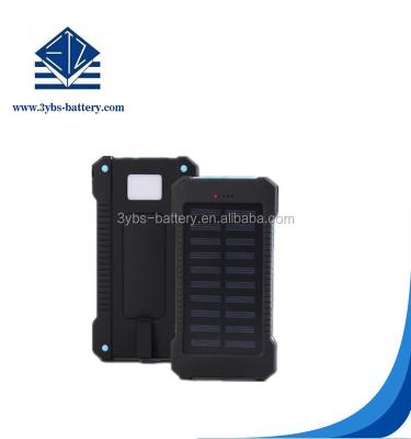 China Solar power bank High capacity 8000mah solar power bank for mobile phone charger for sale