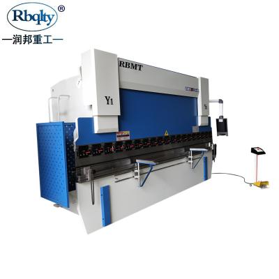 China Building Material Shops Press Brake E300 CNC Hydraulic Servo Press Brake With Angle Control Press Bending Brake for sale