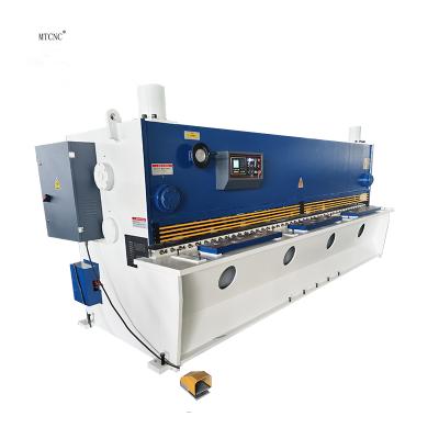 China Building Material Shops Price Of Hydraulic Guillotine Shear CNC Sheet Metal Cutting Machine for sale